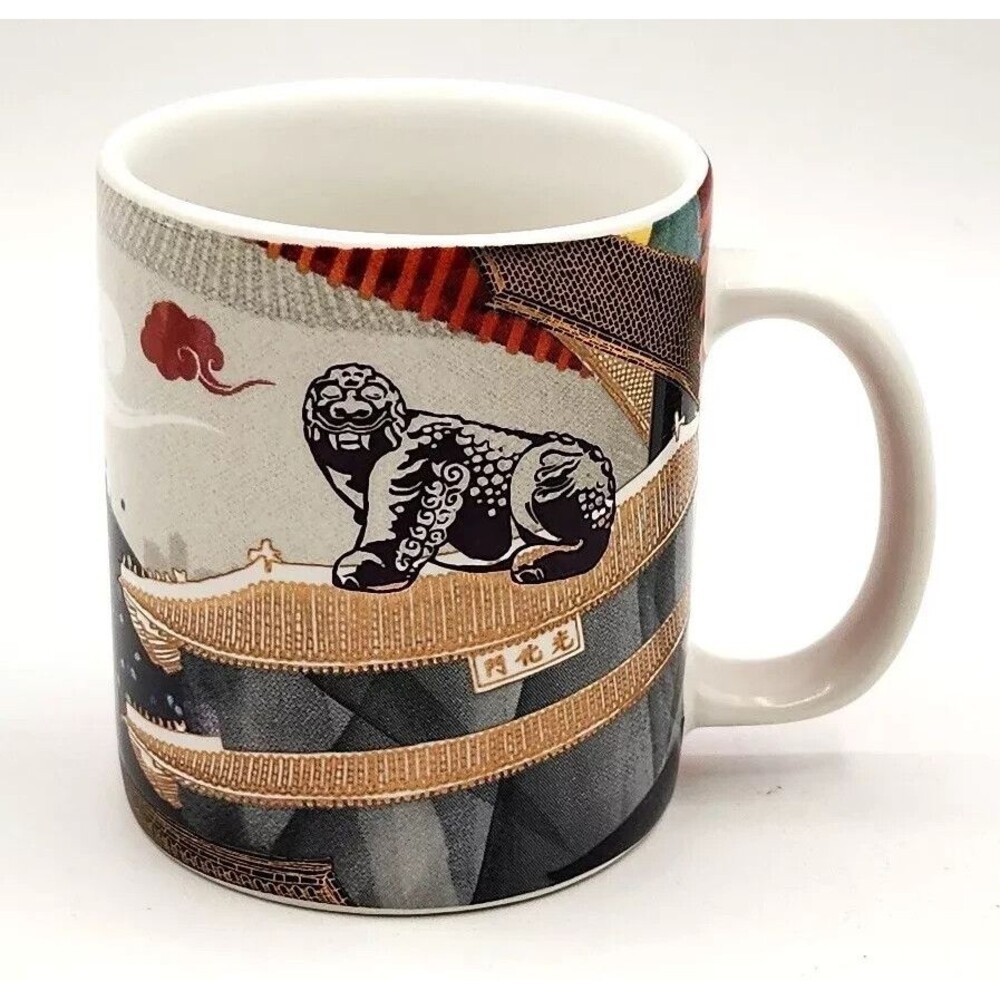 Starbucks Destination Coffee Small Cup Seoul Korea 2014 3 Oz Expresso Demi Mug